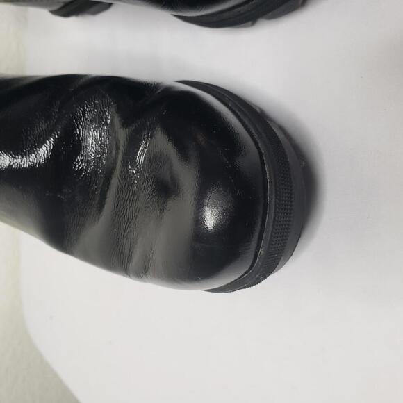 Sorel Women's Sz 10 Black Joan of Arctic Wedge Boots - Picture 7 of 9